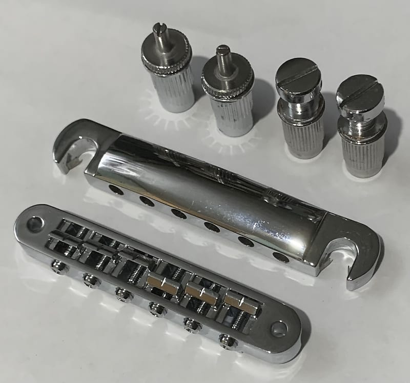 Epiphone Tone Lock Tailpiece with Bridge, Bushings and Reverb Canada