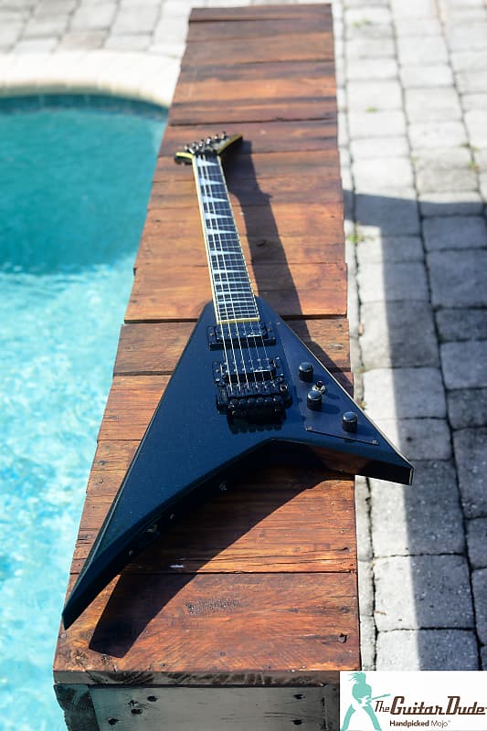 Vintage 1991 Grover Jackson Randy Rhoads Custom HH Metallic Black