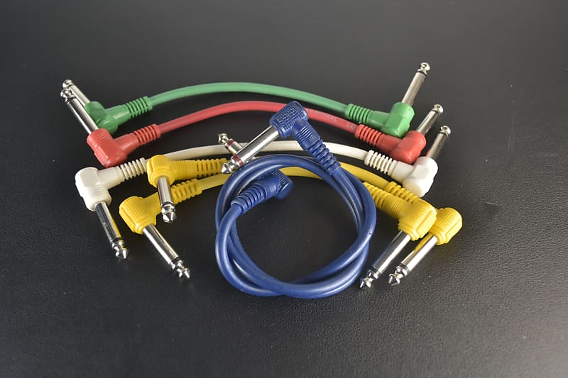Stagg 6 x Patch Cables 2000s Multi Reverb UK