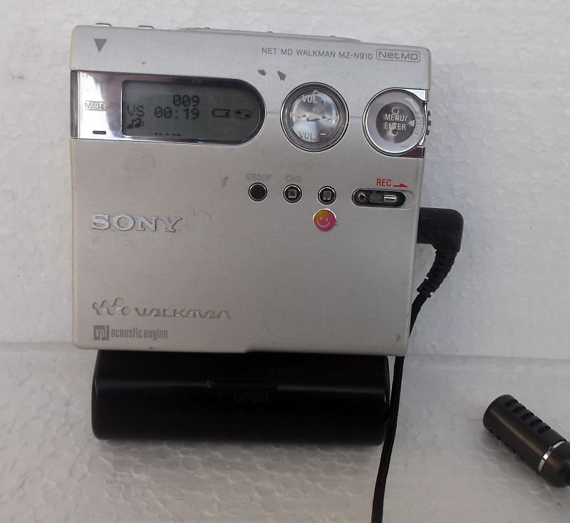 SONY Minidisc Walkman MZ-N910 MD Player Recorder | Reverb Poland