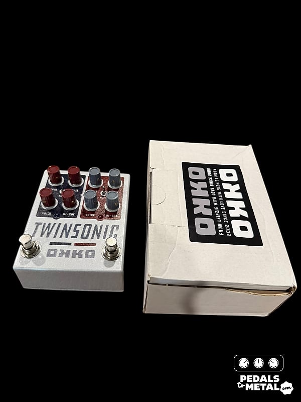 ギター OKKO TWIN SONIC OKKO Twin Sonic Overdrive - YouTube
