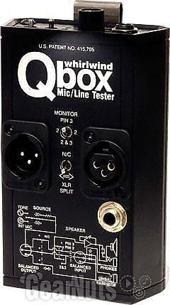 Whirlwind Qbox Audio Line Tester/Test Tone Generator image 1