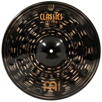 Meinl Classics Custom Dark Hi Hat Cymbals 15" image 5