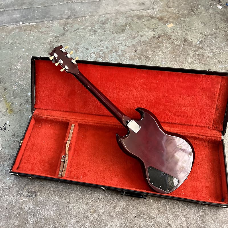 Greco SG c 1970's - Oxblood Gneco Matsumoku original vintage
