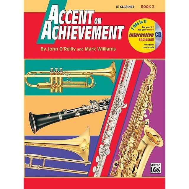 Accent on Achievement - Clarinet Book 2 w/CD image 1