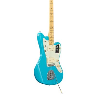 Fender American Pro II Jazzmaster Maple Neck Miami Blue with Case image 8