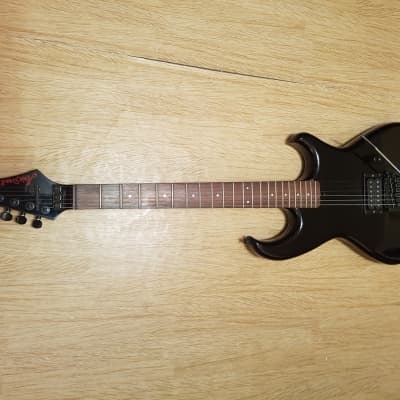 Aria Pro II RS Wildcat 1980s Black with one humbucker and Push-pull : image 1