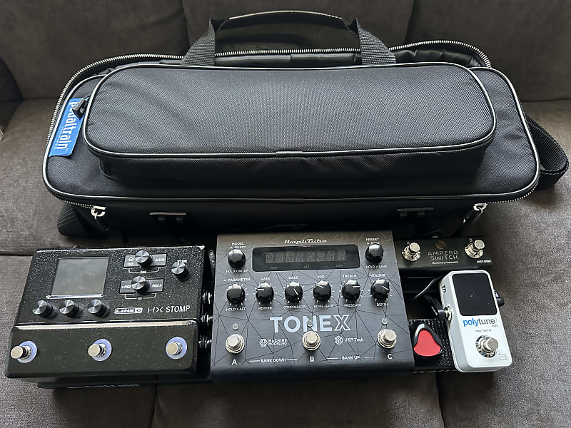 HX Stomp and Tonex combo with Polytune 2022 - black | Reverb