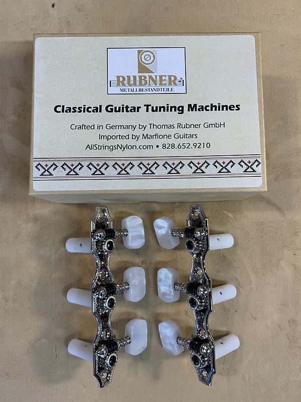 Rubner 150210 Classic Tuners 2010s Nickel Plated Brass Reverb