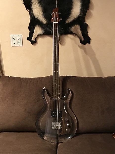 Ampeg ADA4 Dan Armstrong Lucite Bass Reissue Clear image 1
