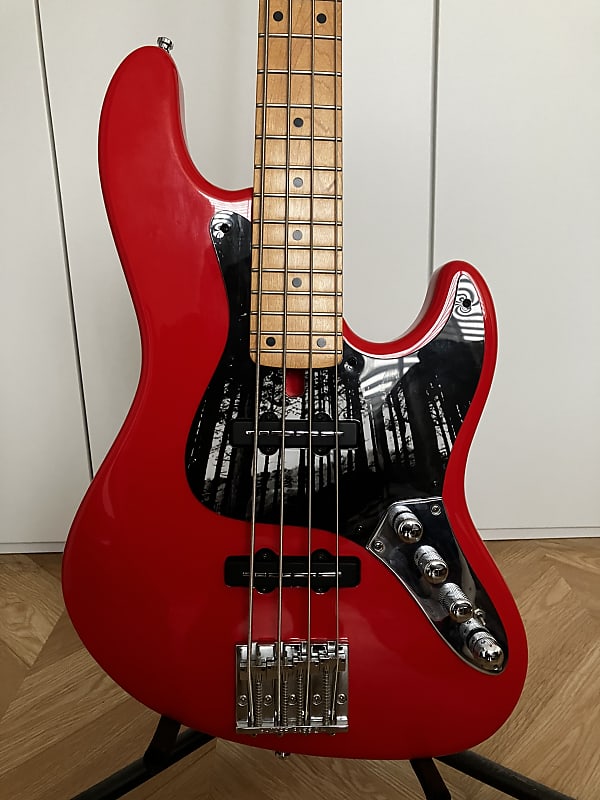Mayones Jabba 2008 jazz bass guitar Red Nordstrand Reverb Lithuania