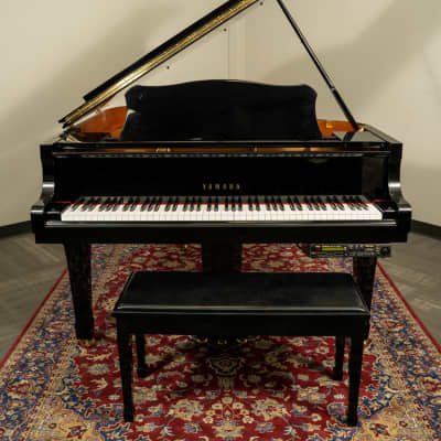Yamaha DC2 Disklavier Player Grand Piano | Polished Ebony | SN: 5783253 image 2