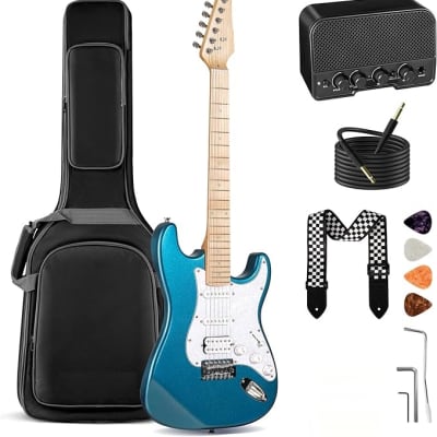 Bc Rich Warlock Electric Guitar Transparent Cobalt Blue Finish Mk7