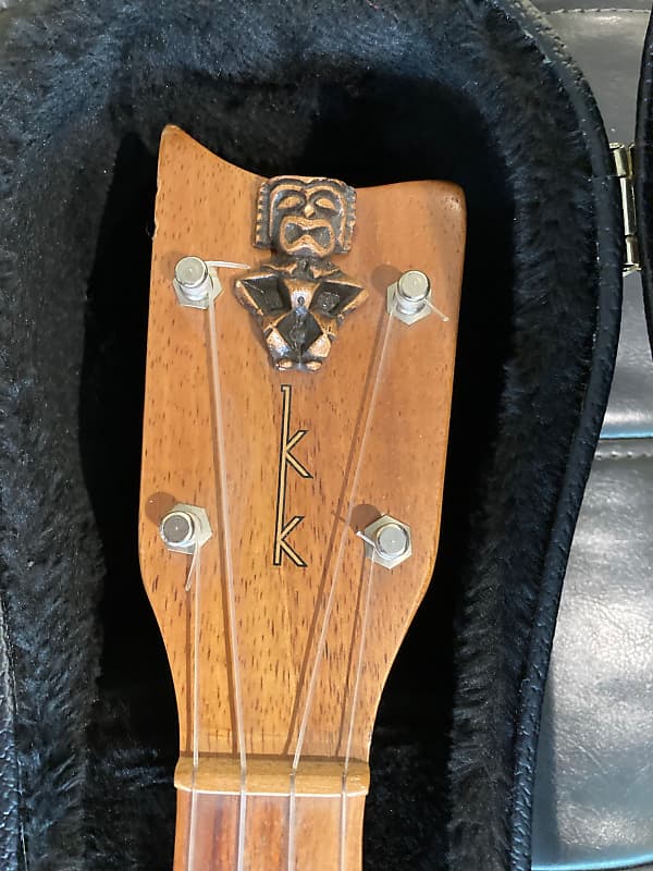 1969 Kamaka Tiki Concert Ukulele Excellent Condition with Hard Case