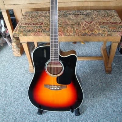 Takamine GD51CE Dreadnought Cutaway Acoustic/Electric Guitar with new Yamaha Heavy Duty Padded case