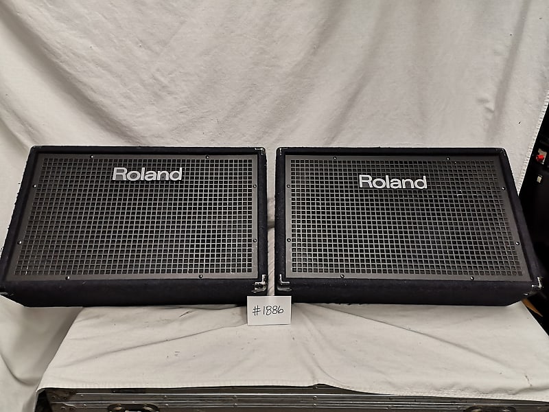 Roland SSM-151 Floor Monitor Speakers #1886 Sold Together As A Pair