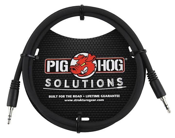 Pig Hog 3.5mm TRS to 3.5mm TRS - 9 ft. image 1