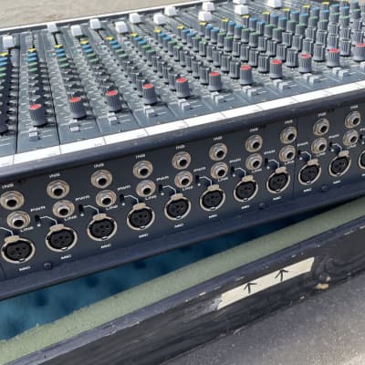 Soundcraft Series 200 SR 16 Channel 4-bus Mixing Console w Custom Wood Crate VGC image 5
