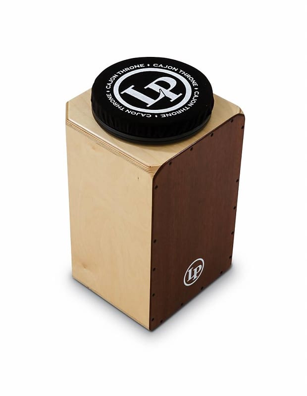 LP Cajon Throne w 360 Swivel Base Reverb