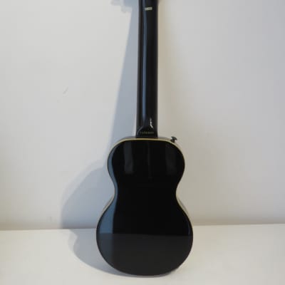 G# Sharp Oivin Fjeld  OF-1 Travel Guitar in Black with Gig Bag image 4
