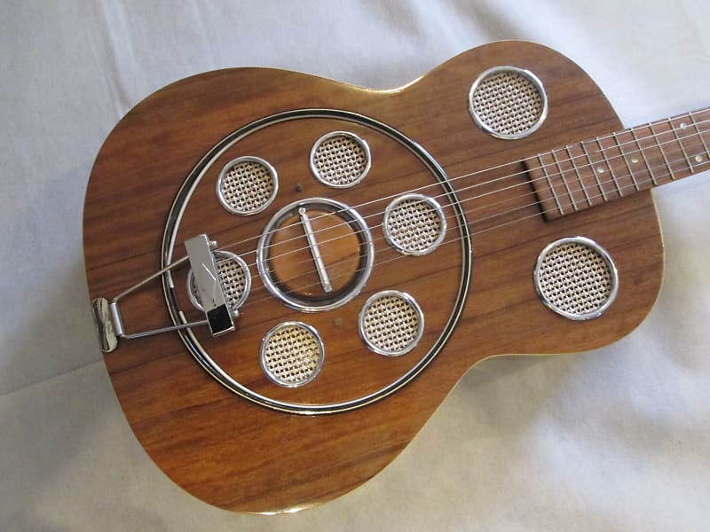 Shaftesbury resonator guitar c.1973 - Natural Woods image 1