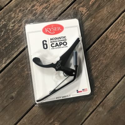 Kyser Acoustic Quick-Change Capo for 6-String Acoustic Guitar image 1