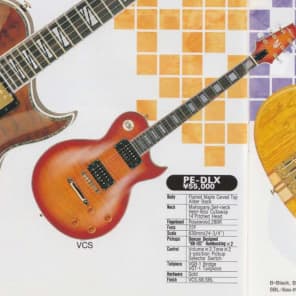 Aria Pro II PE-DLX 1990's Black | Reverb