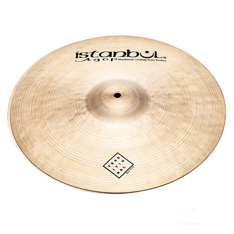 Istanbul Agop Traditional Dark Hi Hat Cymbals 13