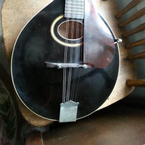 Gibson Style A snakehead Mandolin 1928, Black image 7