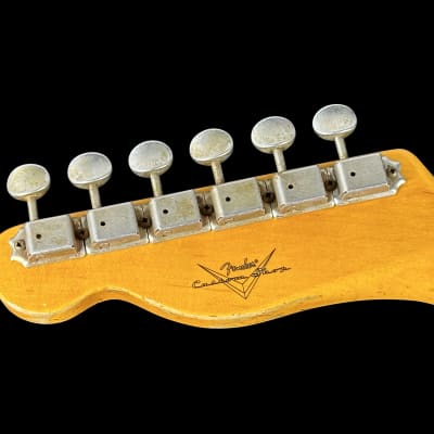 2022 Fender Telecaster 1963 Custom Shop '63 Reissue Tele Heavy Relic ~ Graffiti Yellow image 9