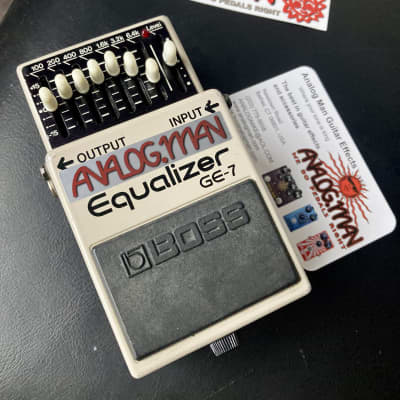 Analog Man Modded Boss GE-7 Equalizer / EQ Pedal