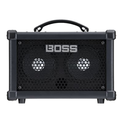 Boss Dual Cube Bass LX 10-Watt 2x5" Stereo Digital Modeling Bass Combo