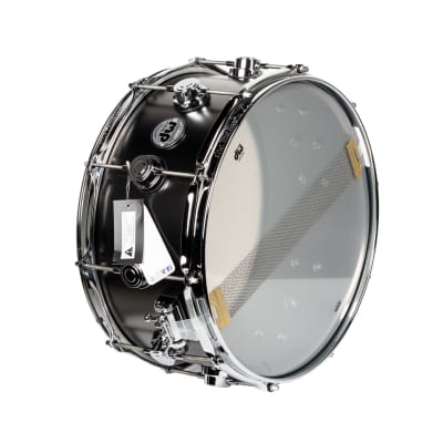 Drum Workshop Collectors Series 6.5x14 Snare Drum - Satin Black Nickel image 1