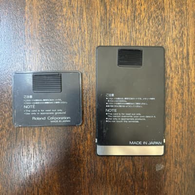 Roland JD-800 and JD-990 Brass Section ROM card set (SL-JD80