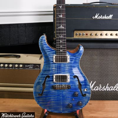 Mint Paul Reed Smith PRS Hollowbody II Piezo Faded Blue Jean image 2