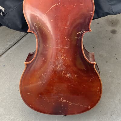Kay 3/4 Cello 1950’s Light Sunburst image 3