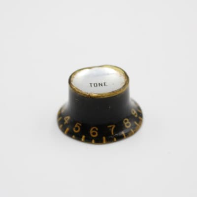 1960s-1970s Vintage Gibson Reflector Tone Knob EB-0/SG/Les Paul Custom image 3
