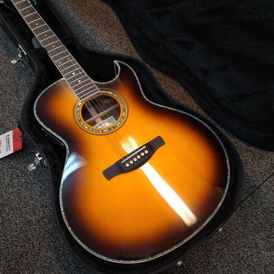 2021 Ibanez JSA20-VB Joe Satriani Signature Acoustic Electric Guitar w/ Gig Bag image 19