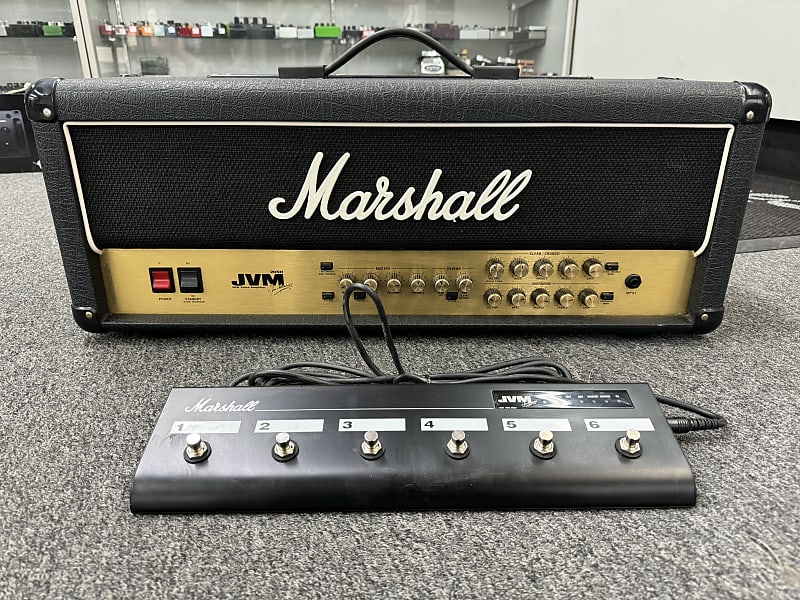 Marshall JVM205H 2-Channel 50-Watt Guitar Amp Head 2013 Black