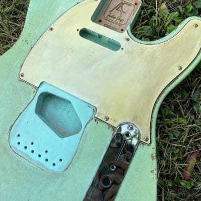 Heavy Seas Telecaster body 2025 - Surf Green Médium Relic image 2