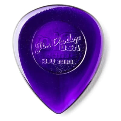 Dunlop Big Stubby Picks, Purple, 3.0mm Gauge, 6-pack image 3
