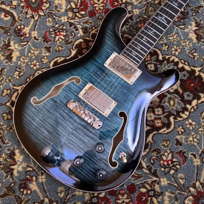 Paul Reed Smith PRS SE Hollowbody II Piezo Peacock Blue CTCH05952 image 1