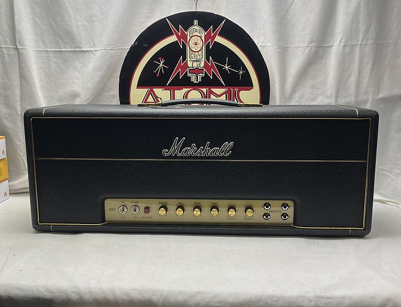 Marshall Model 1959HW Hand-Wired handwired JMP Super Lead 100 Watt 2-Channel Tube Guitar Amplifier Head 2021 Reissue - Local Pickup Only image 1