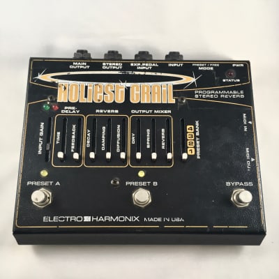 ギター Electro Harmonix - Holier Grail Electro-Harmonix Holy Grail Nano Reverb Pedal : Amazon.ca
