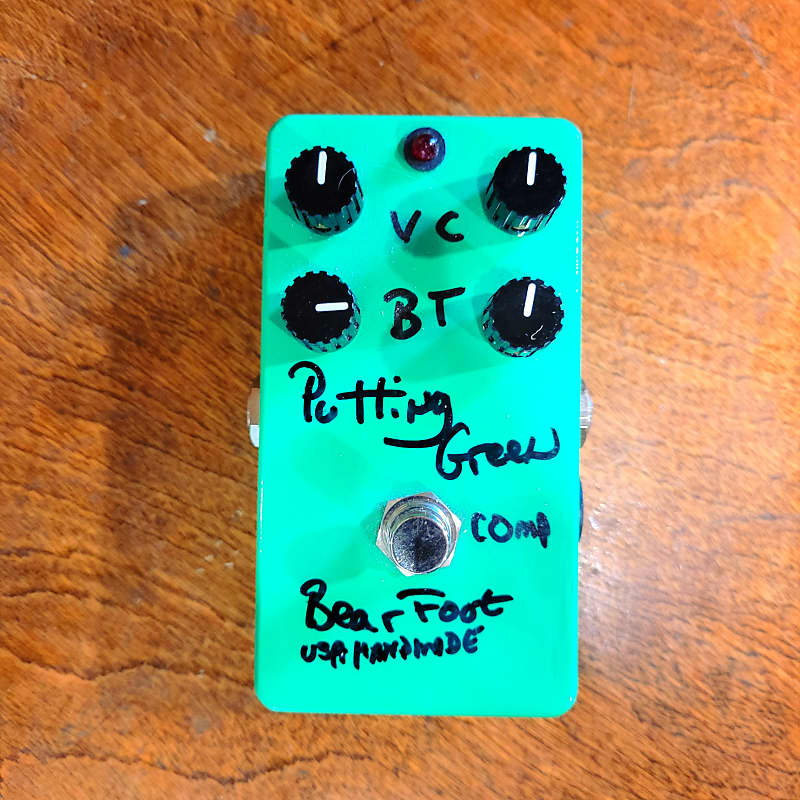 Bearfoot FX Putting Green Compressor (Pale Green) | Reverb