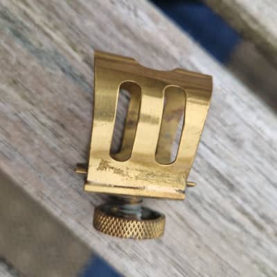 Otto Link Early Babbitt tenor saxophone ligature image 4