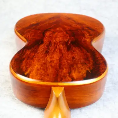 Immagine olamestre custom hawaiian koa cocobolo tenor ukulele - 14