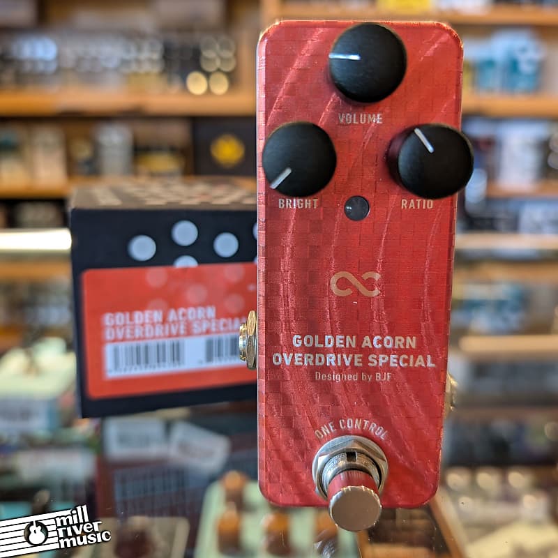One Control Golden Acorn Special Overdrive Pedal - Used, with Box