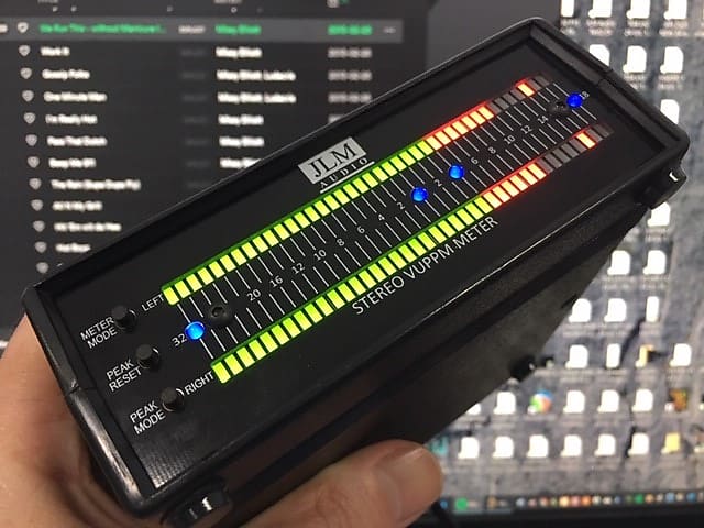 JLM Audio VUPPM Stereo Meter 2020 - Black | Reverb