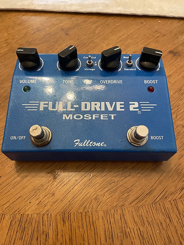 Fulltone Full Drive 2 MOSFET 2000s - Blue | Reverb